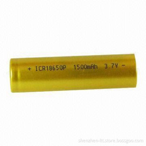 Li-ion Battery with 1,500mAh/3.7V Voltages and More than 500 Times Lifespan